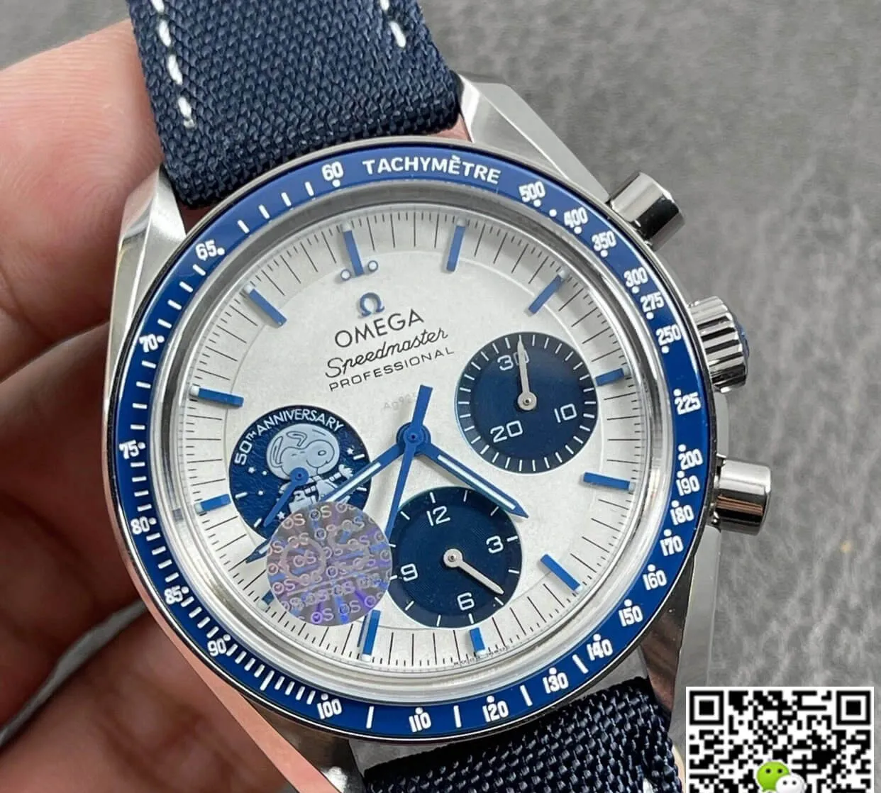 Omega Speedmaster 310.32.42.50.02.001 OS Factory 1:1 Best Edition Replica Watch Blue Bezel
